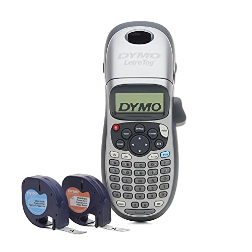 DYMO LetraTag 100H Plus Handheld Label Maker - for Office or Home Organization